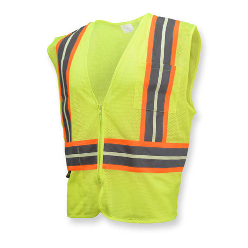 Radians SV22GL-2ZGM Glow-In-The-Dark Economy Safety Vest, Multiple Sizes Available