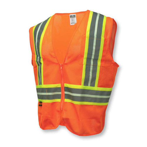 Radians SV22GL-2ZOM Glow-In-The-Dark Economy Safety Vest, Multiple Sizes Available