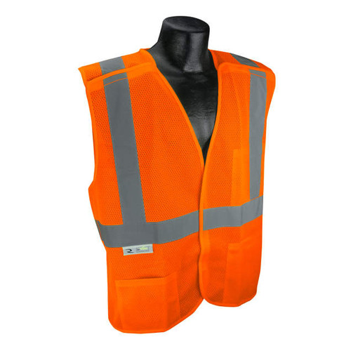Radians SV4X-2VOM Economy X-Back Breakaway Safety Vest, Multiple Sizes Available