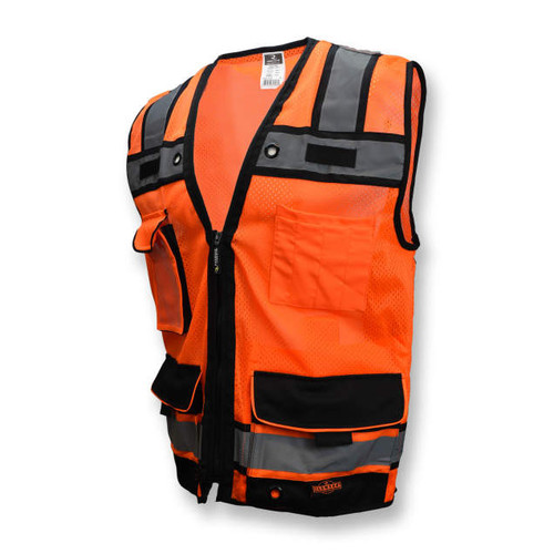 Radians SV65-2ZOM Heavy Duty Surveyor Mesh Vest, Multiple Sizes Available