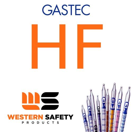 Gastec Hydrogen Fluoride Tube 0.25-100ppm: 10 Per Box