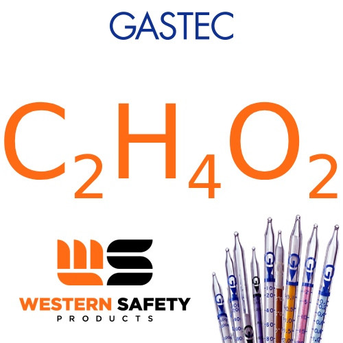 Gastec Acetic Acid Tube 1-100ppm: 10 Per Box