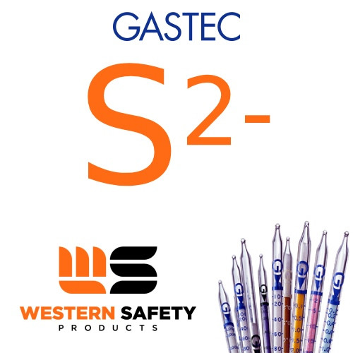 Gastec Sulfide Ion Solution Tube 1-100ppm: 10 Per Box