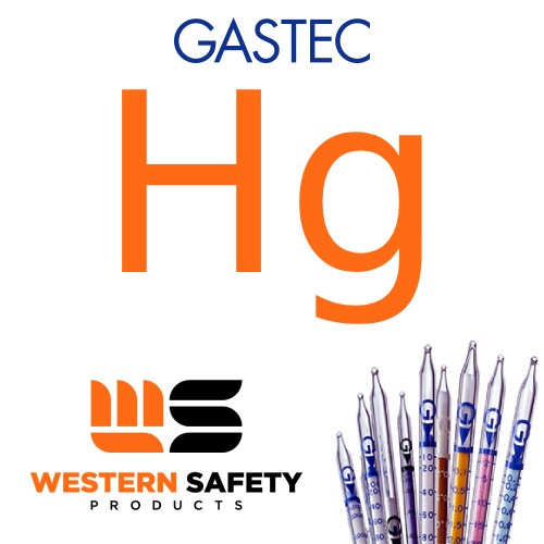Gastec Mercury Solution Tube 1-20mg/l: 10 Per Box