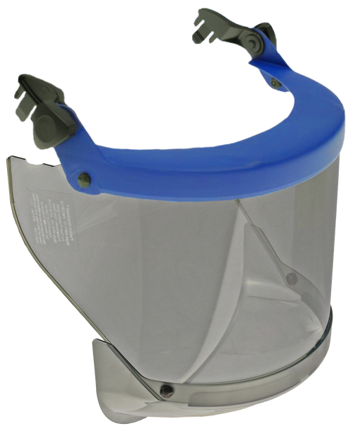 Arc Rated Safety AmpShield FSAHTAMPSLOT12 Highly Transparent Face Shield Assembly - Sold by Each