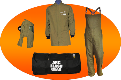 Arc Rated Safety JABHDF0644CKIT 40 Cal Lite Bag Safety Clothing Kit - Each