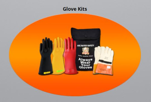 Arc Rated Safety RGLVC011 Class 0 Safety Glove Kit - Sold by Kit