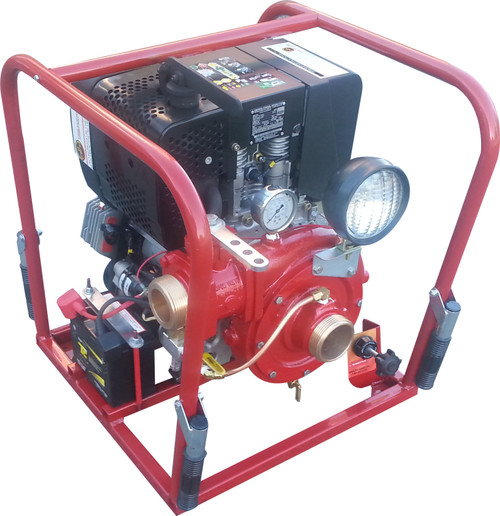 CET PFP-10hp-DSL 1B40 Hatz 10 hp Portable High Pressure Pump - Sold by the Each