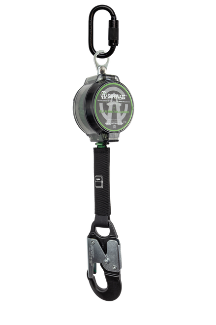 SAFEWAZE 018-5009 Single Leg Web Self Retractable Lifeline