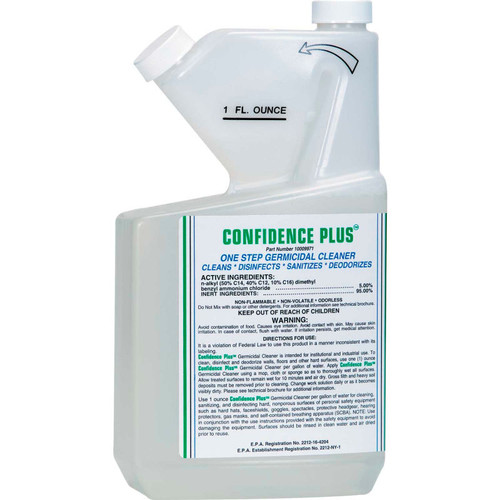MSA 10009971 Confidence Plus® 2 Water Soluble Germicidal Cleaner - Each