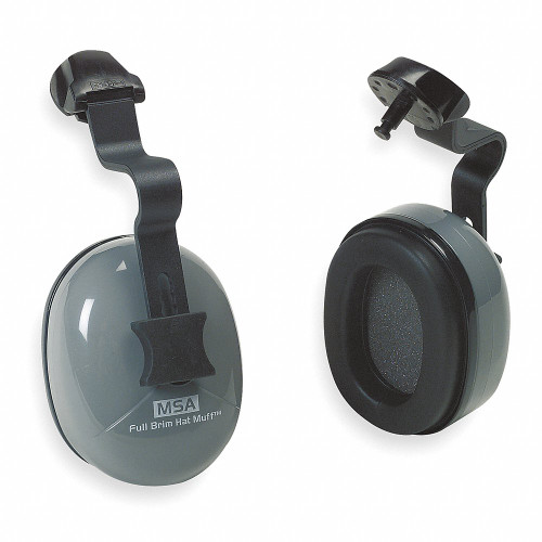 MSA 10034487 Rigid Hard Hat Mounted Earmuff - Each