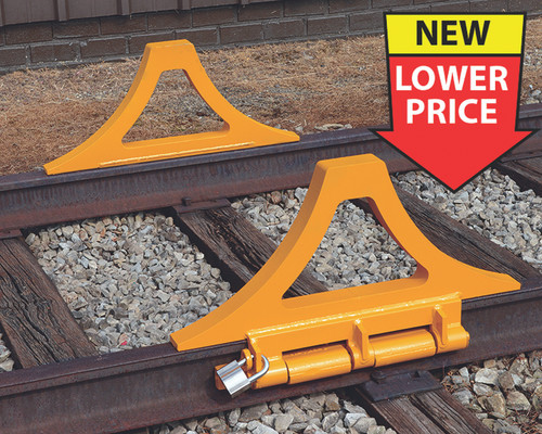 Nolan CS-70 Double-End Hinged Type Car Stop