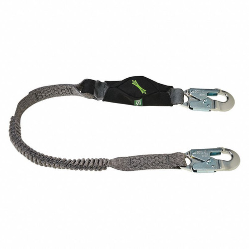 MSA 10193748 V Single Leg Stretch Energy Absorber Lanyard - Each