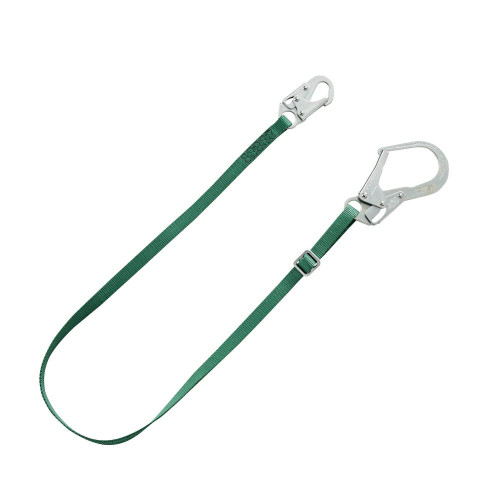 MSA 10201455 V Single Leg Adjustable Standard Restraint Lanyard - Each
