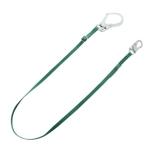 MSA 10201457 V Single Leg Adjustable Standard Restraint Lanyard - Each