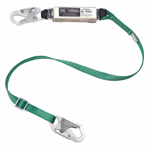 MSA 10211486_A V Freefall Energy Absorber Lanyard, Multiple Number of Legs Values Available - Each