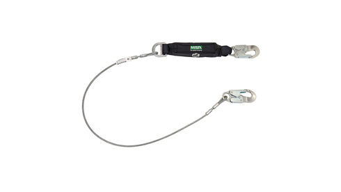 MSA 10213787 V Single Leg Leading Edge Lanyard - Each