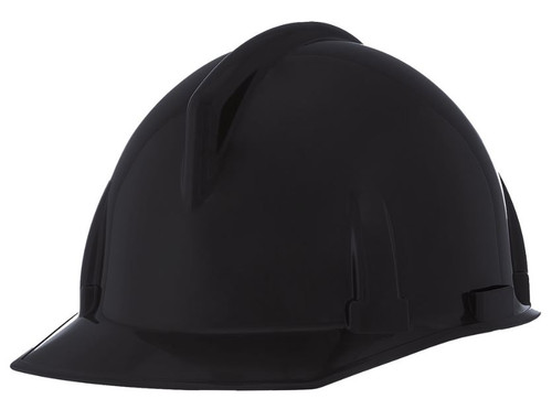 MSA 454729 Topgard Front Brim Hard Hat, black
