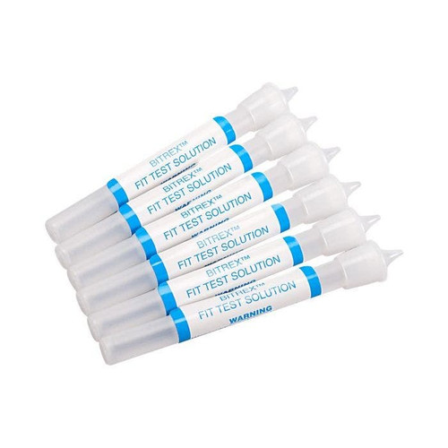 MSA 697446 Replacement Fit Test Solution - 6 Tubes/Box