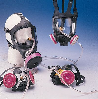MSA 808249 Probed Half Mask Probed Facepiece, Multiple Size, Color Values Available - Each