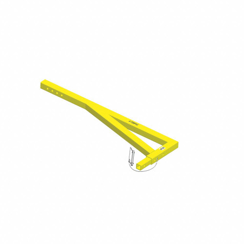 Safewaze A2126-10 Xtirpa Trailer 90 deg Hitch Mount Extension - Each