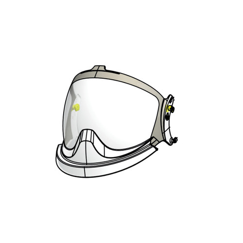 MSA GA1156 Cairns XF1 Face Shield - Each
