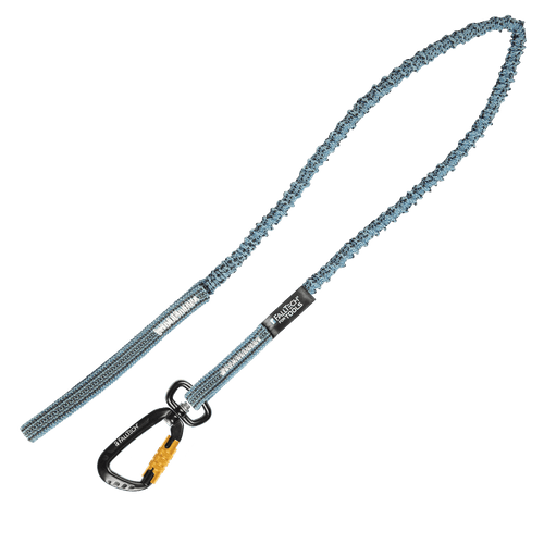 Falltech 5065A1 Premium Choke-On Web Loop Aluminum Swivel Carabiner Tool Tether