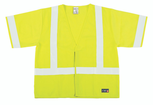 Kishigo F498 3 Pockets FR Economy Solid Vest, Multiple Sizes Available