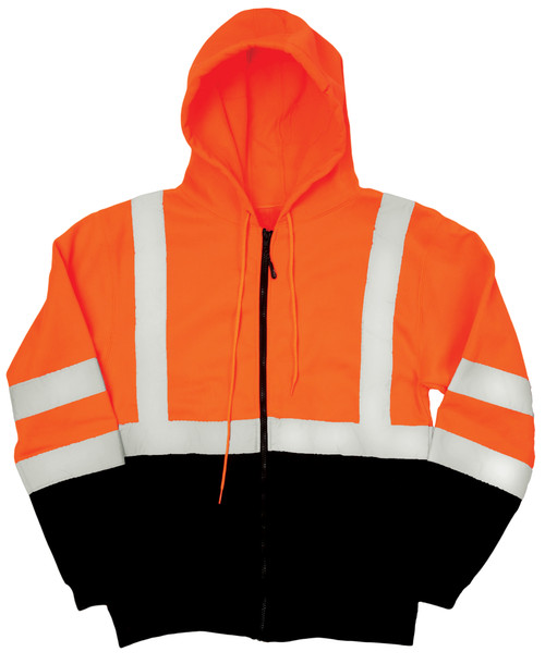 Kishigo JS103 2 Pockets Hoodie Sweatshirt, Multiple Sizes Available