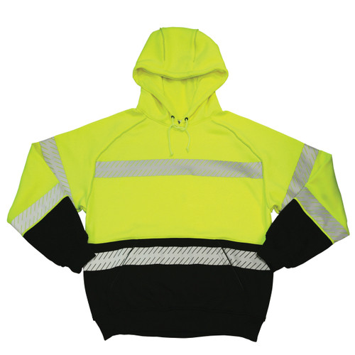 Kishigo Premium Black Series JS142 1 Pocket Heavyweight Pullover Hoodie, Multiple Sizes Available