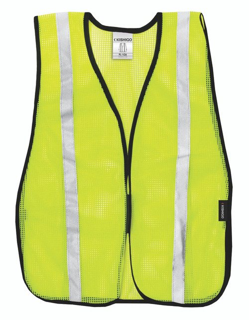 Kishigo PL-V26 P Series Mesh Vest, Multiple Colors Available