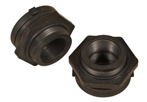 Ultratech 1117 Modular Outdoor Model 2-Piece Set Bulkhead Fitting - Sold by 2/Set