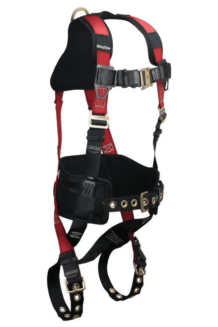 Falltech Tradesman Plus 1D Construction Belted Full Body Harness