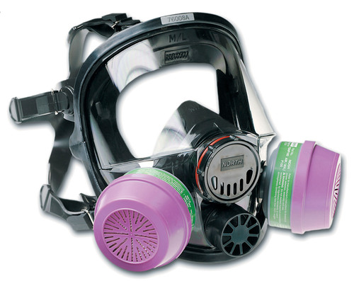 Honeywell North 760008A 7600 Series Full Facepiece Respirator - Sold By Each