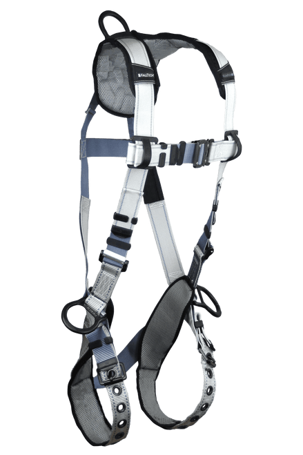 Falltech FlowTech LTE 3D Standard Non-Belted Tongue Buckle Leg Adjustment Full Body Harness, Multiple Sizes Available