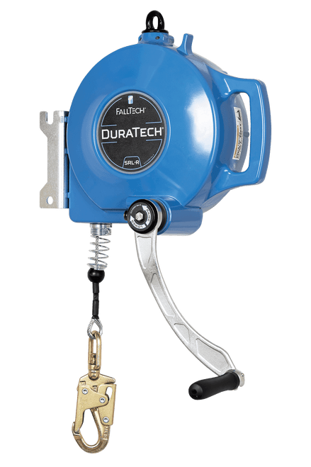 Falltech DuraTech 3-Way Self-Retracting Lifeline with Rescue Capability & Galvanized Steel Cable, Multiple Length Values Available
