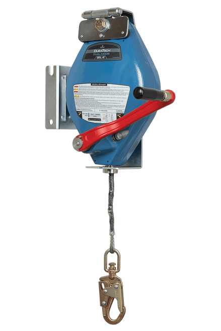 Falltech DuraTech 7281DT 3-Way SRL-R Self-Retracting Lifeline with Rescue Capability & Technora Rope