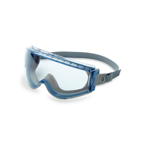 Honeywell Uvex S39610HS Stealth Series Safety Goggles, teal frame and clear lens
