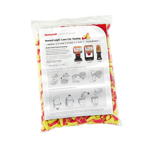Honeywell Howard Leight XTR-LS4-REFILL X-TREME® Series Uncorded Earplug Refill - Sold By Each