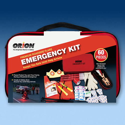 Orion 8907 Premium Roadside Flare Emergency Kit, Multiple Options, Packaging Values Available