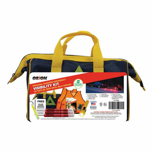 Orion 8909G Personal Roadside Emergency Visibility Kit - Each