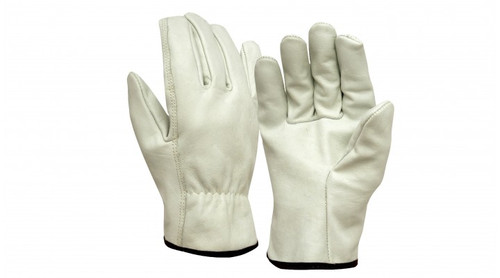 Pyramex GL2004 Driver Leather Gloves, Multiple Size Values Available - Pair