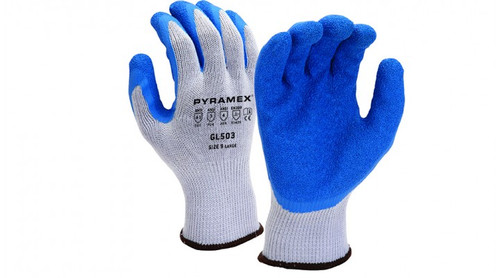 Pyramex GL503 Dipped Gloves, Multiple Size Values Available - Pair