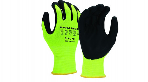 Pyramex GL607C Dipped Gloves, Multiple Size Values Available - Pair