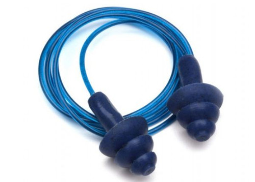 Pyramex RPD3001 Metal Detectable Reusable Corded Earplug - 50 Pair/Box