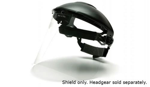 Pyramex S1020 Safety Visors Face Shield - Each