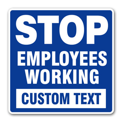 Aldon 4015-260 Customized Corporate ID Sign, Multiple Color Values Available