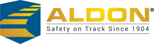 Aldon 4015-77 Multiple Tracks Safety Sign