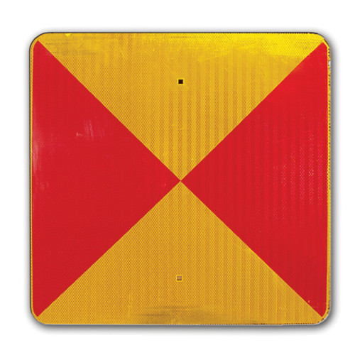 Aldon 4015-87 Rail-Road Marker Warning Sign