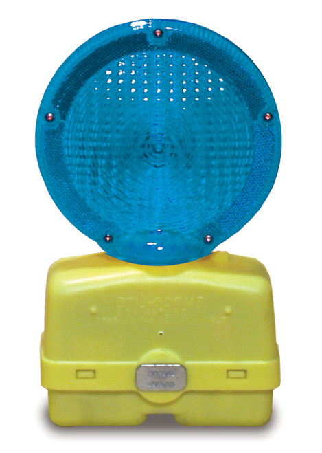 Aldon 4115-01 Flashing Barricade-Style Wheel Chock Safety Light, Multiple Color Values Available